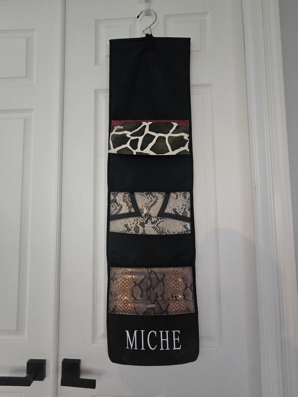 Miche Black Hanging Purse Cover Organizer